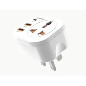 Earldom 4-IN-1 Universal Plug Charger, Switch Power Socket 4000W