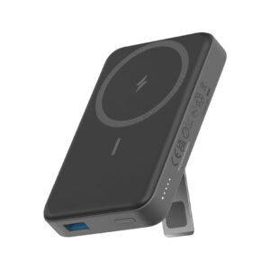 Anker 633 Magnetic Battery, 10,000mAh Foldable Wireless Portable Charger, 20W USB-C Power Delivery Power Bank with Stand