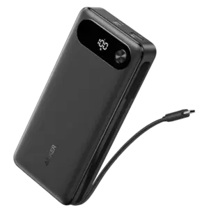 Anker Power Bank (20K, 87W, Built-in USB-C Cable)