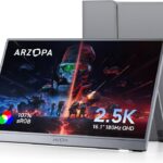 ARZOPA Z3FC 16.1″, QHD 1440P 180Hz, Gaming Monitor