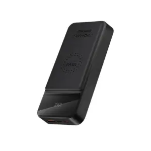 Promate 20000mAh Slim Power Bank with 15 Wireless Charging AURATORQ-20