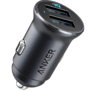 Anker 24w dual-port car charger 2 ports