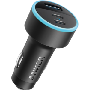 Anker 67w powerful Triple-Port Car Charger 3 Ports