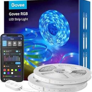 Govee RGB Smart Wi-Fi + Bluetooth LED Strip Lights (10m)