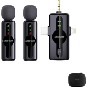 Green Lion GM-79X Microphone (3-in-1 Wireless Lavalier System)