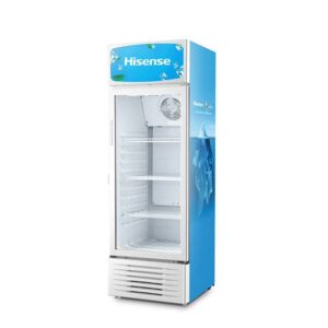 Hisense Showcase Fridge 282L Glass Door with Lock and key FL-37FC
