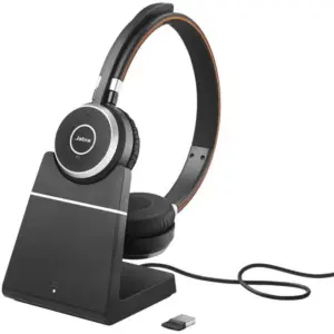 Jabra Evolve 65 MS Stereo Wireless Headset with Charging Stand