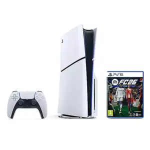 PS5 Disc Edition Bundles with EA Sports FC 26 and Extra Controller