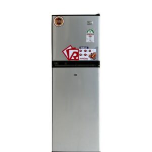 RAMTONS 138LT 2 DOOR DIRECT COOL FRIDGE, SILVER - RF/349