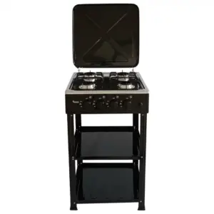 Ramtons 4 Burner Cooker with Shelf Stand- RG/547