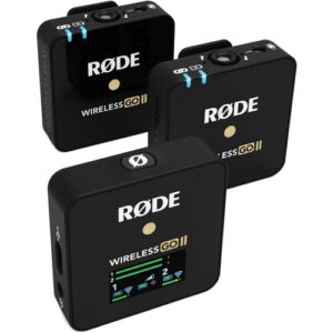 Rode Wireless GO II Wireless Lavalier Lapel Mic Microphone System