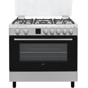 SCL 4 Gas + 1 Wok Cooker 90x60cm Semi Inox SCL-FC965WSI