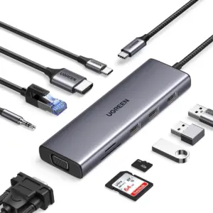 UGREEN USB-C 10-in-1 Docking Station