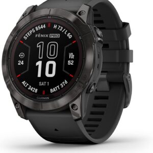 Garmin fenix 7X Pro Sapphire Solar, Multisport GPS Smartwatch