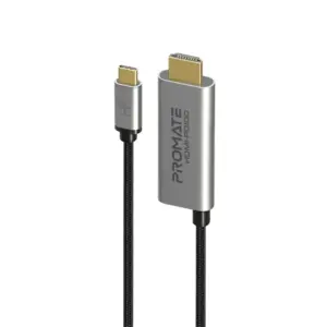 Promate USB-Cto HDMI Cable, Ultra HD 4k 60hz Type-C