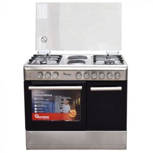 RAMTONS 4GAS + 2 ELECTRIC 90X60 INOX COOKER- RF/498