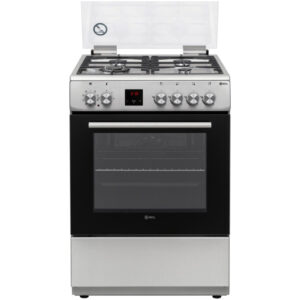 SCL 3 Gas + 1 Wok Cooker 60x60cm Semi Inox SCL-FC664SI