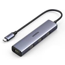 Ugreen CM473 USB 3.0 to 4 Ports Hub Splitter with 20CM Cable (UG-20805)