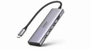Ugreen CM511 Type C to USB 3.0 6 in 1 Multifunction Hub Adapter
