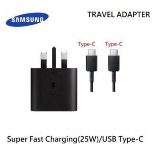 GALAXY M54 Fast Charger 25W.USB Type C To C Cable