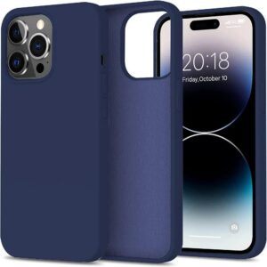 IPhone 15 Pro Max Liqiud Silicone Cover/case-blue