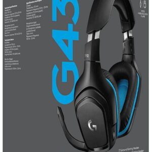 G432 Wired Gaming Headset Pc/Mac/Xbox One/Ps4/Nintendo Switch