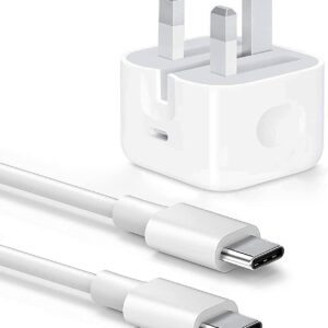 iPhone 15 Plus 35W USB C Charger with USB-C to C Fast Charging, synch and data Cable