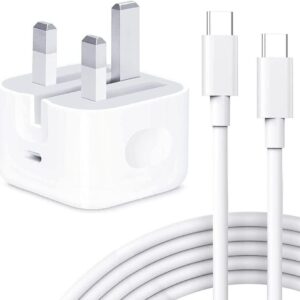 iPhone 15 Plus 35W USB C Charger with USB-C to C Fast Charging, synch and data Cable