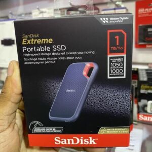 1TB Extreme Portable SSD – Up to 1050MB/s – USB-C, USB 3.2 Gen 2 – External Solid State Drive
