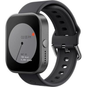 by nothing Watch Pro Smartwatch,1.96'' AMOLED Display, IP68 Water Resistant Multi-System GPS Fitness Tracker with Health Monitoring, 13Day Battery Life, Dark Grey