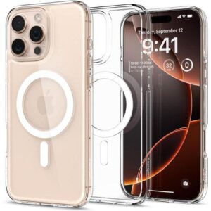 For iPhone 16 Pro Max Case Clear, (Compatible with Magsafe)Anti-Yellowing-Military-Grade Protection Shockproof Slim Phone Case for iPhone 16 Pro Max 6.9 inch