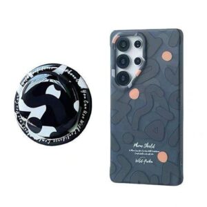 Graffiti Pattern Luxury Case Cover For Samsung Galaxy S25 MagSafe Magnetic Phone Case