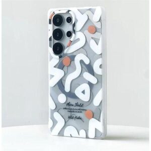 Graffiti Pattern Luxury Case Cover For Samsung Galaxy S25 MagSafe Magnetic Phone Case
