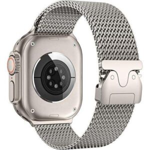 Watch Ultra 3/Ultra 49mm Stainless Steel Band /strap With Parachute-style Buckle For IWatch