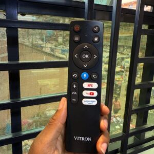Smart/Android Tv Remote Control With Prime Video,Youtube,Source,Shortcut Buttons
