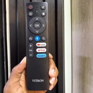 Smart/Android Tv Remote Control With Netflix,Youtube,Source, Shortcut Buttons