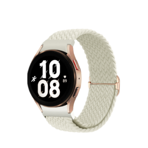 Galaxy Watch 7 6 4 5 FE Band 40mm 44mm/Galaxy Watch 6 4 Classic 43mm 47mm 42mm 46mm/Watch 5 Pro 45mm,No Gap Magnetic Elastic Braided Nylon Sport Strap/band Men Women