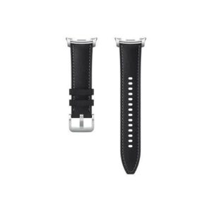 Galaxy Watch 8 classic Hybrid Band/strap Vegan Leather, Signature Stitch, Dynamic Lug System, Flexible Fit,