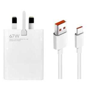 67W Turbo Charge USB-C Fast Charger For , Redmi Note 14– High-Speed Charging