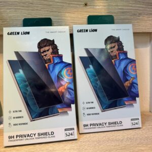 Fingerprint Unlock Privacy  protector For Samsung Galaxy S24 Ultra