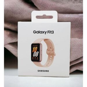 Galaxy FIT 3 2024 1.6" AMOLED Display 14 Days Battery Life 100+ Watchfaces 100+ Exercise Modes-pink