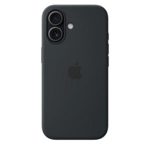 iPhone 17 original Silicone Case/cover with MagSafe/Magnetic – Black