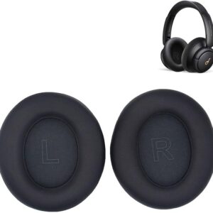 Life Q30 & Q35 Earpads Cushions with Protein Leather Skin and Memory Foam for Anker  Life Q30 Q35 Headphones (Q30 q35 Black)