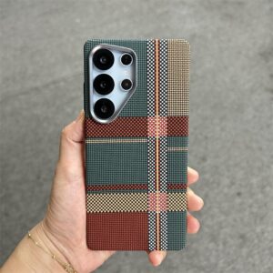Galaxy S26 Ultra carbon fibre/tribal  Ultra Slim & Lightweight Magnetic magsafe Case/cover