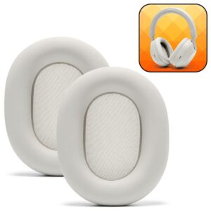 WH-1000XM5 Premium Replacement ANC EarMuff Cushion/Earpads Leather Cushions with Super Soft Fabric & Thick Memory Foam
