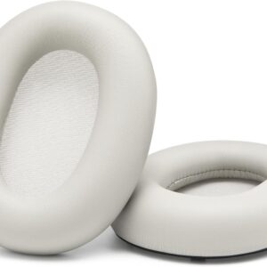 WH-1000XM6 Premium Replacement ANC EarMuff Cushion/Earpads Leather Cushions with Super Soft Fabric & Thick Memory Foam