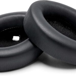 WH-1000XM4 Premium Replacement ANC EarMuff Cushion/Earpads Leather Cushions with Super Soft Fabric & Thick Memory Foam