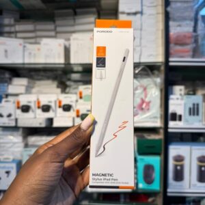 Smart Stylus Pen for Apple iPad (2018-2025), Magnetic Pencil with Palm Rejection and Tilt Sensitivity for Precision Drawing, Writing, and Note-Taking on iPad Pro/Air/Mini - White