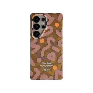 Galaxy S26 Ultra MagSafe Magnetic Phone Case Graffiti Pattern Luxury Case Cover