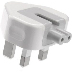 3 Pin UK Plug Adapter WITH FUSE- Compatible with MacBook, iPhone, iPad